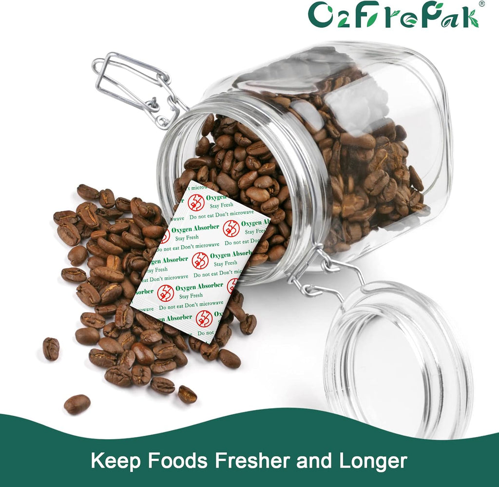 500CC(50Packets) Food Grade Oxygen Absorbers Packets Food Storage | Oxygen Absorbers For Food Storage,With Oxygen