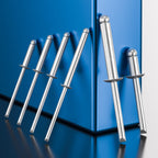(80Pcs) Aluminum blind pro Rivets Kit,Aluminum Grip and Steel Mandrel Set