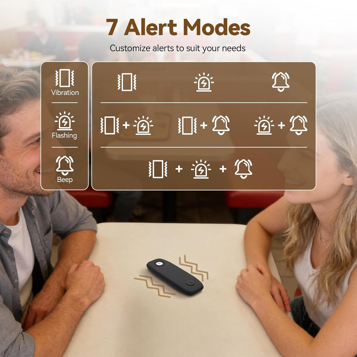 TD175M Beepers for Restaurants, Restaurant Buzzers,40 Pagers