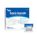 Sani-Hands Hand Sanitizer Wipes 100 Packets Per Box