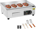Commercial Electric Griddle, 23", Countertop Flat Top Griddle