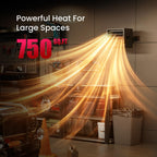 7,500W Electric Garage Heater, 240V with NEMA 10-50P Plug