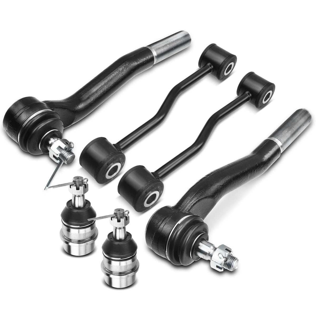 A-Premium 6Pcs Front Suspension Kit, Sway Bar Link, Upper Ball Joint