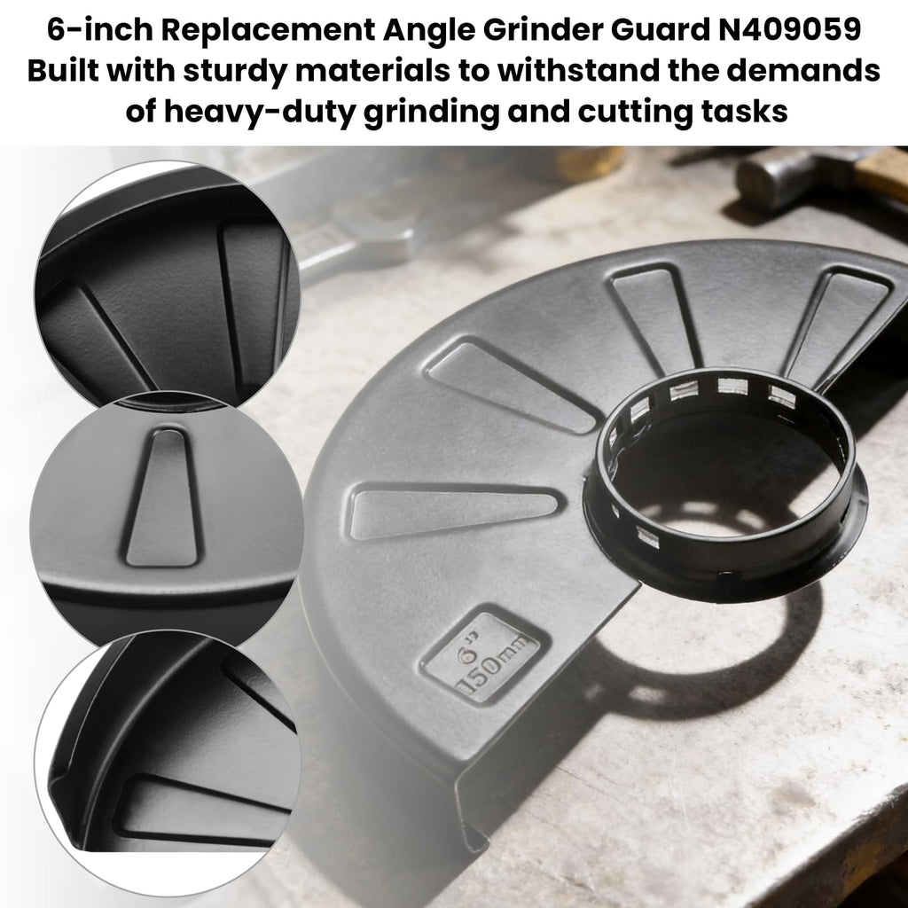 Replacement Angle Grinder Guard N409059 for De-walt Grinder DCG414 6-inch
