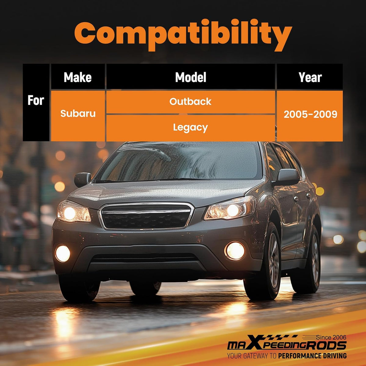 maXpeedingrods 2" Lift Kit for Subaru Legacy Outback 2005-2009