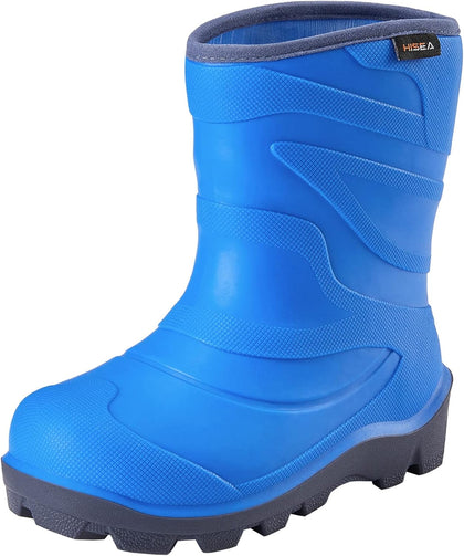 Toddler Rain Boots for Boys and Girls, Waterproof Seamless Lightweight Rubber Boots - Kids Rain Boots for Water Beach