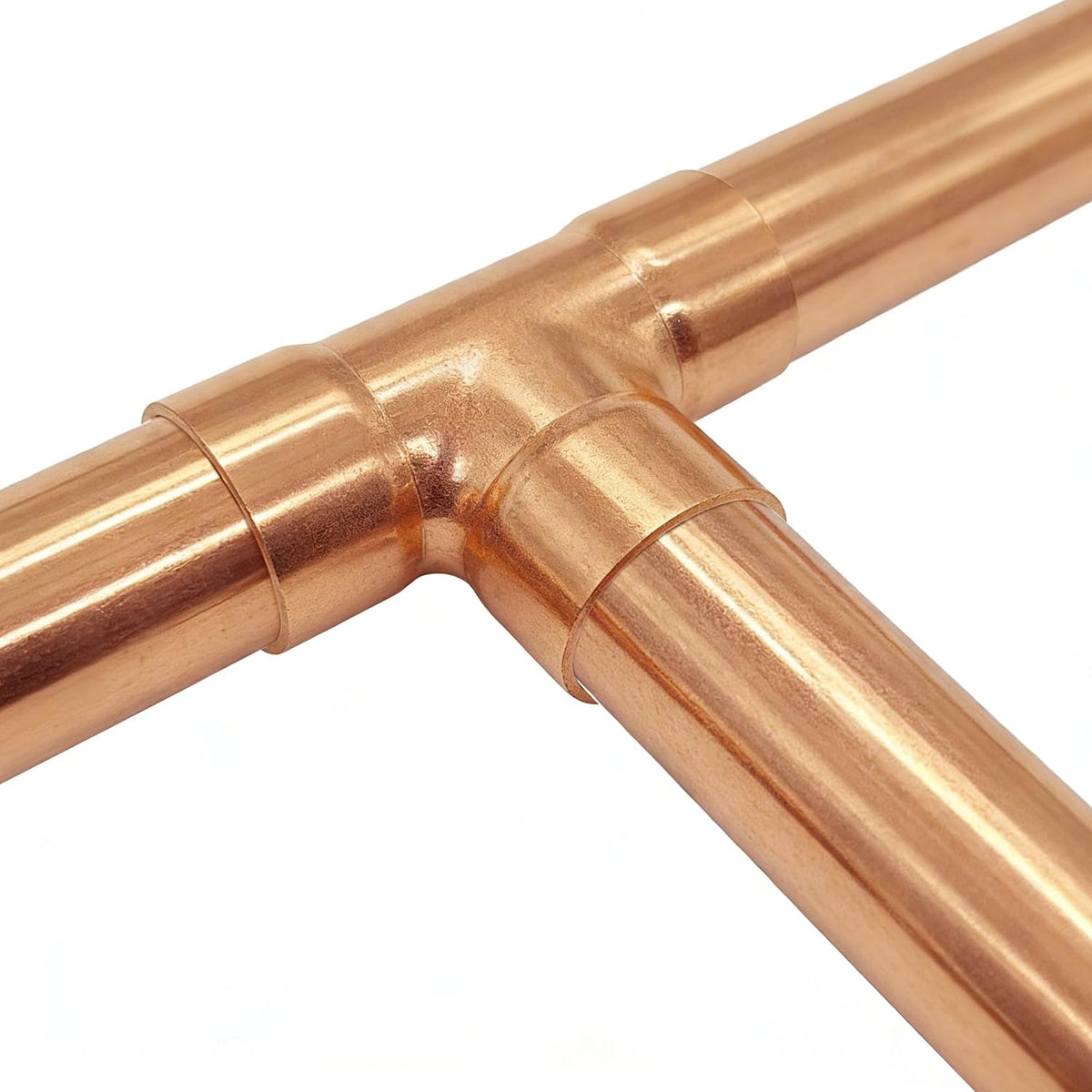 10 Pcs 3/4" Copper Tee,Copper Fittings with Sweat Solder Connection