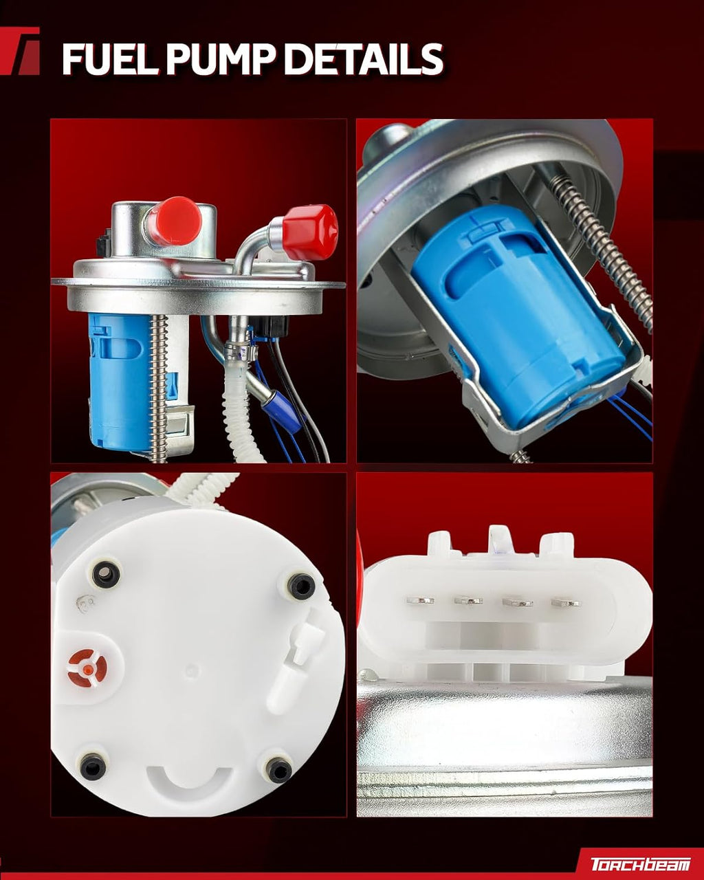 Torchbeam Electric Fuel Pump Assembly FG1308 for Hummer