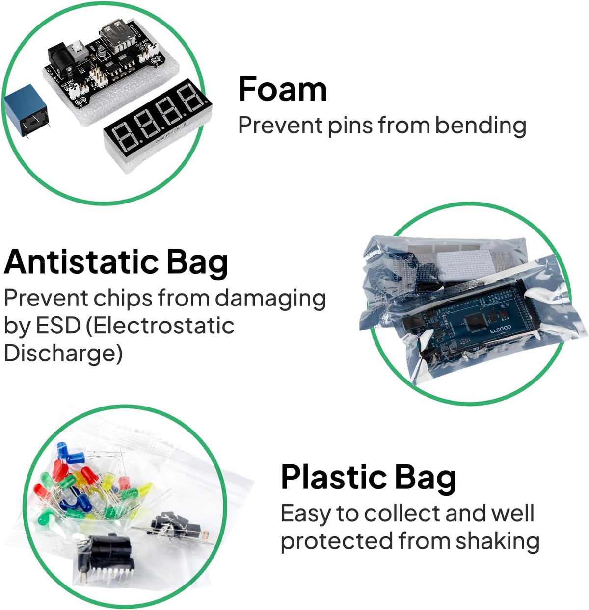 ELEGOO Mega 2560 R3 Project Basic Starter Kit Compatible with Arduino