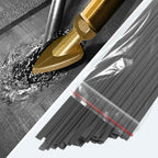 Allturn 50 Pcs Black Plastic Welding Rods