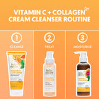 Vitamin C + Collagen Face Cream Cleanser - 7 oz