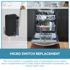 EBF64375202 3W40025C Dishwasher Micro Switch Compatible with LG Kenmore