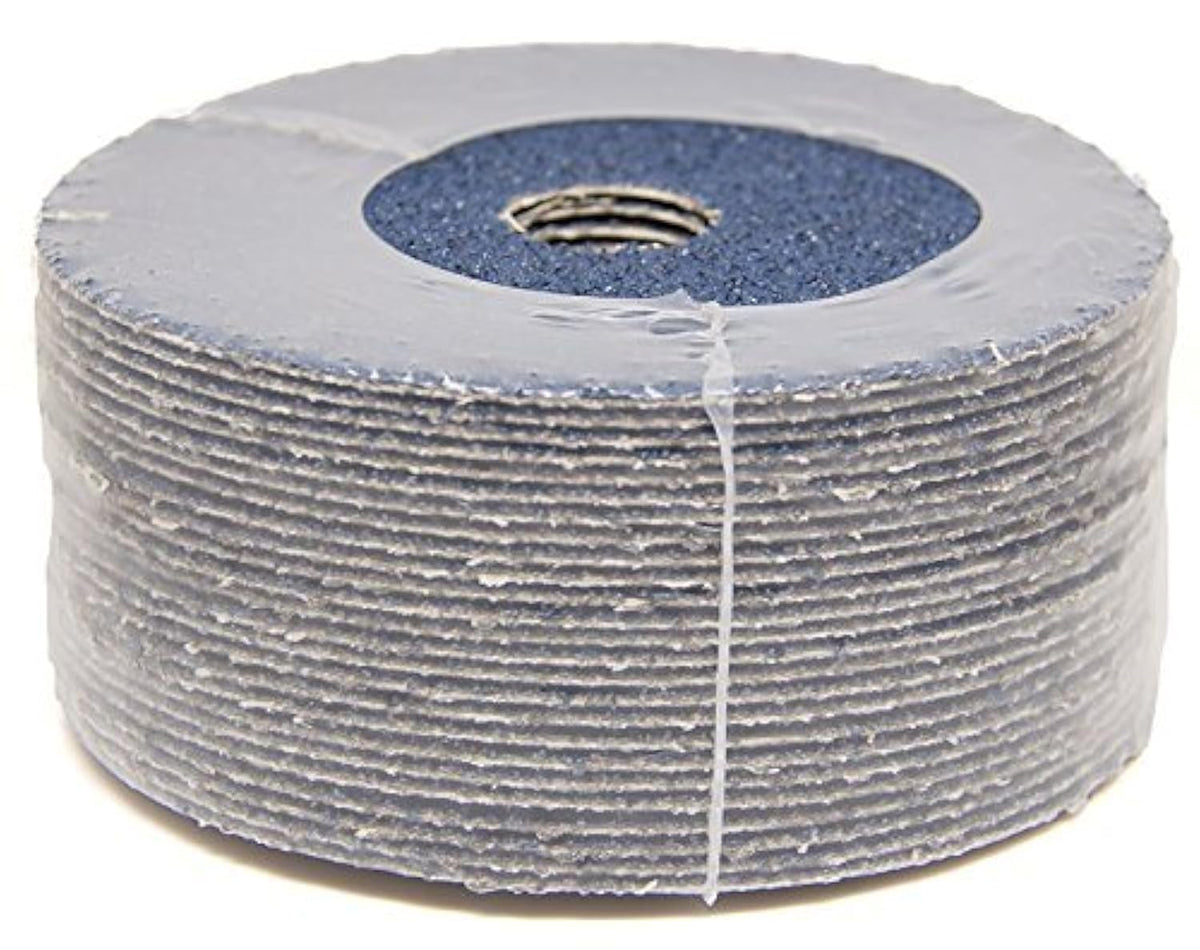 Benchmark Abrasives 5" Resin Fiber Sanding Discs, 36 Grit, 25-Count