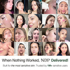 NDP Vitamin B9 Tone-up Cream, Silicone Free Face Primer for Pore Minimizing, 95% Pure Cica Extract, Breathable Skin