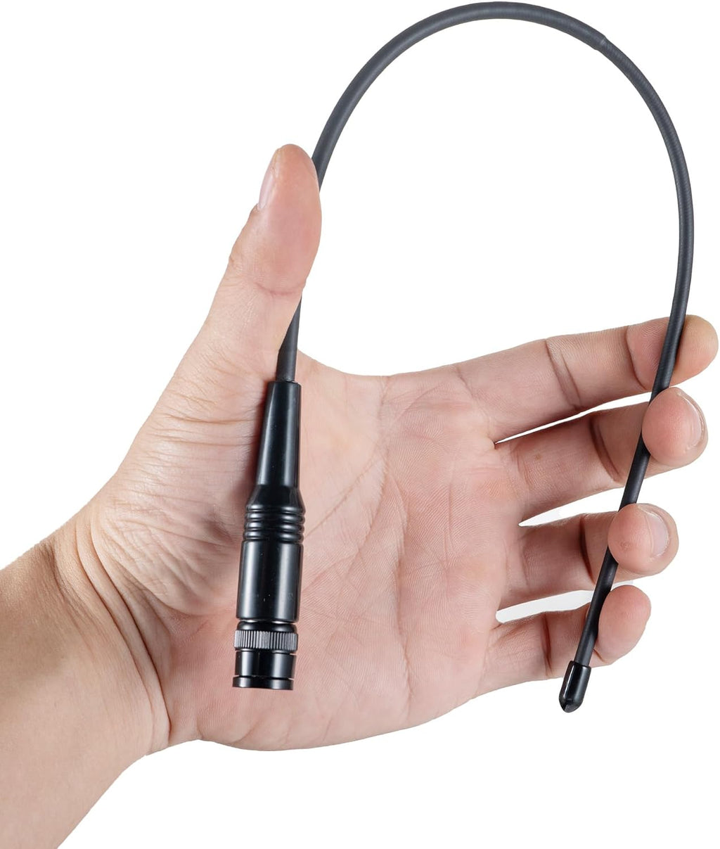 Vehicle Car Mobile Ham Radio GMRS Soft Whip Antenna, UHF VHF 136-174MHz 400-470MHz 2meter 70CM Magnetic Base Mount