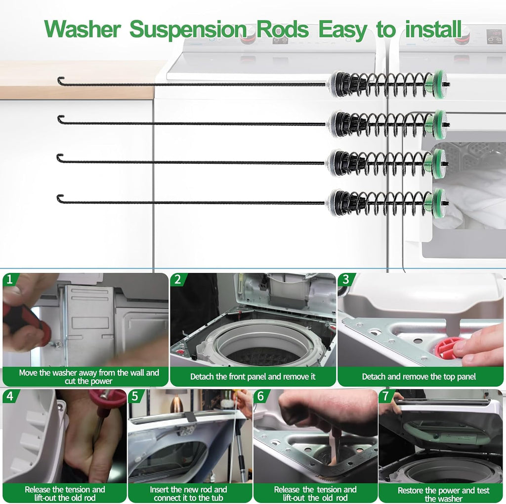 MVWC565FW3 MVWC555DW MVWC565FW WTW5000DW Washer Suspension Rods