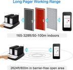 Restaurant Pager System, Pagers for Restaurants 1640ft Range, Waterproofs