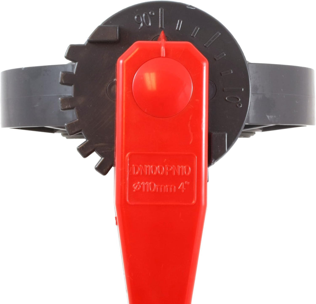 URA WATER - PVC Butterfly valve 4" - EPDM Seals