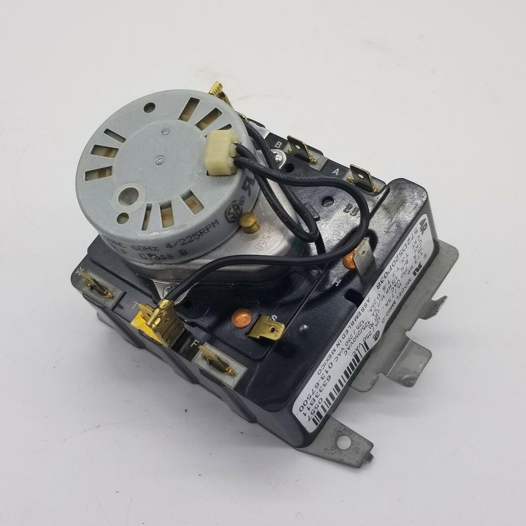 Replacement for OEM GE Dryer Timer 572D520P038 WE4M377