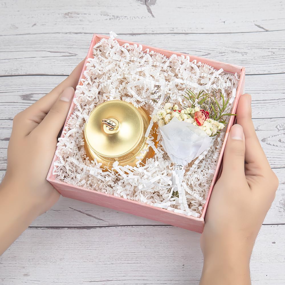 Crinkle Cut Paper Shred Filler Gift Cushion Streamer White