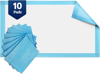Disposable Incontinence Underpads, 23 x 36 in, 10 ct