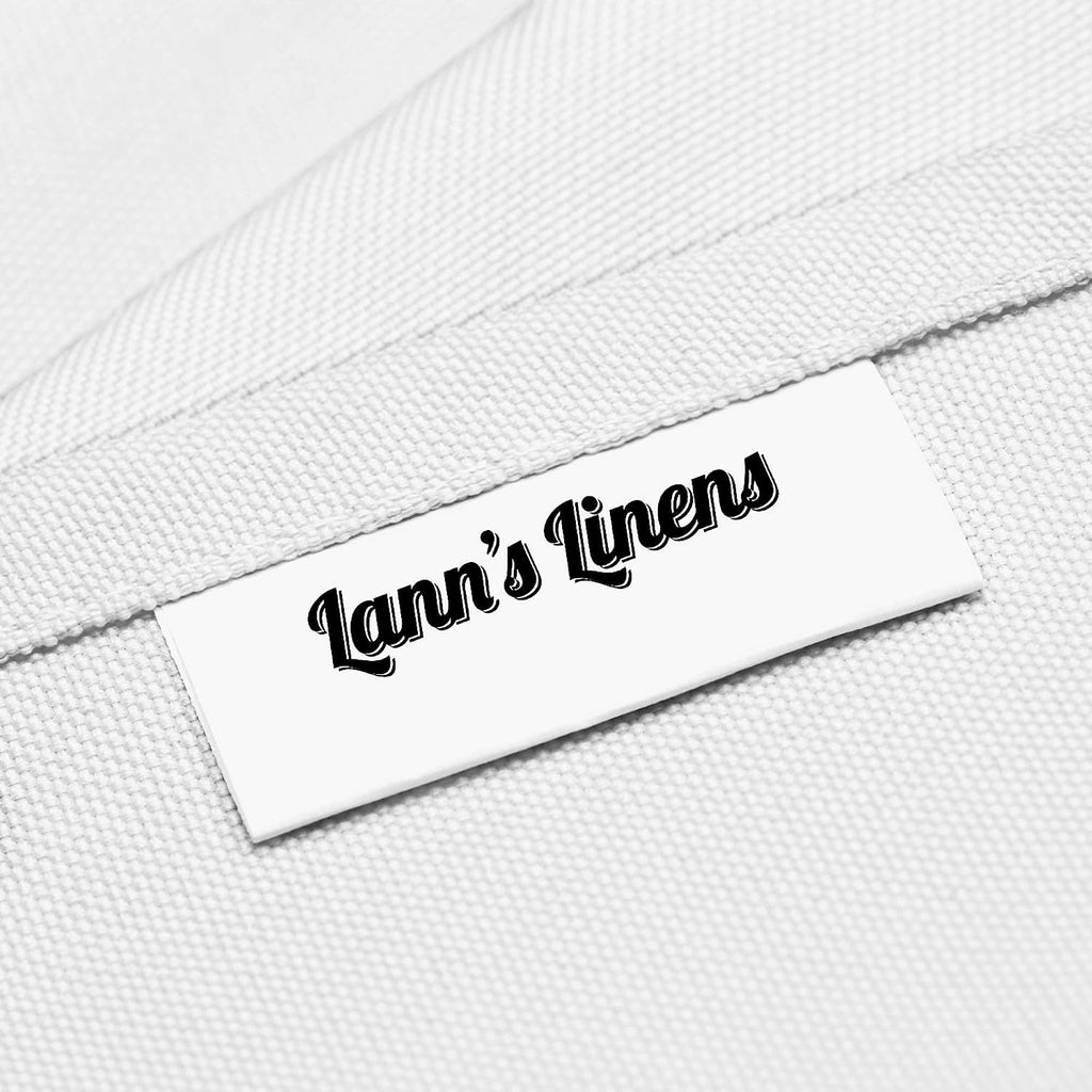 132" Round Premium Tablecloth for Wedding/Banquet/Restaurant - Polyester Fabric Table Cloth - White