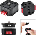 Quick Release Plate, Camera Tripod Mount Arca Swiss QR Plate Fast Claw Clamp Compatible with Canon Sony Nikon Pentax