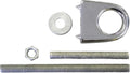 SeaSense Bow Eye (Cadmium Plated, Zamak, 3- Inch), white