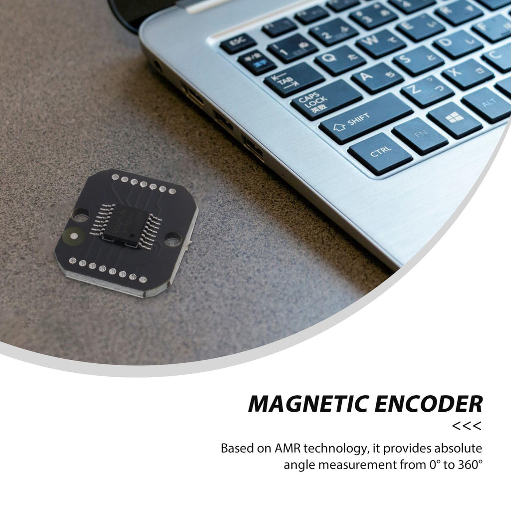 Cwmiibili 4X MT6835 Magnetic Encoder Module PWM/SPI Brushless Motor 21BIT Encoder Can Replace AS5048