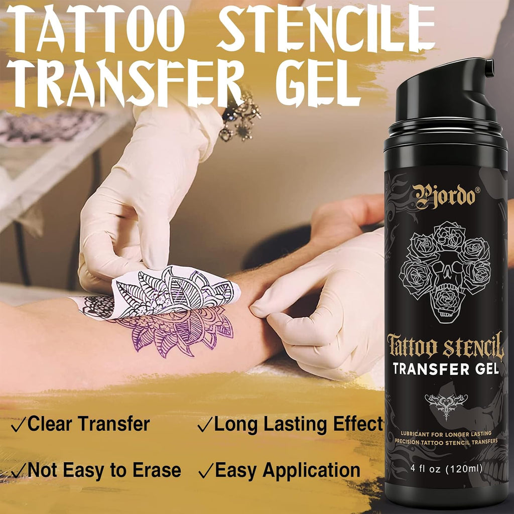 Tattoo Stencil Transfer Gel Solution, Tattoo Stencil Gel, Tattoo Transfer Gel for Transfer Stickers Paper Machine