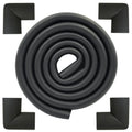 U Shape Furniture Table Edge Protectors 6.5 Ft Black with 4 Corners