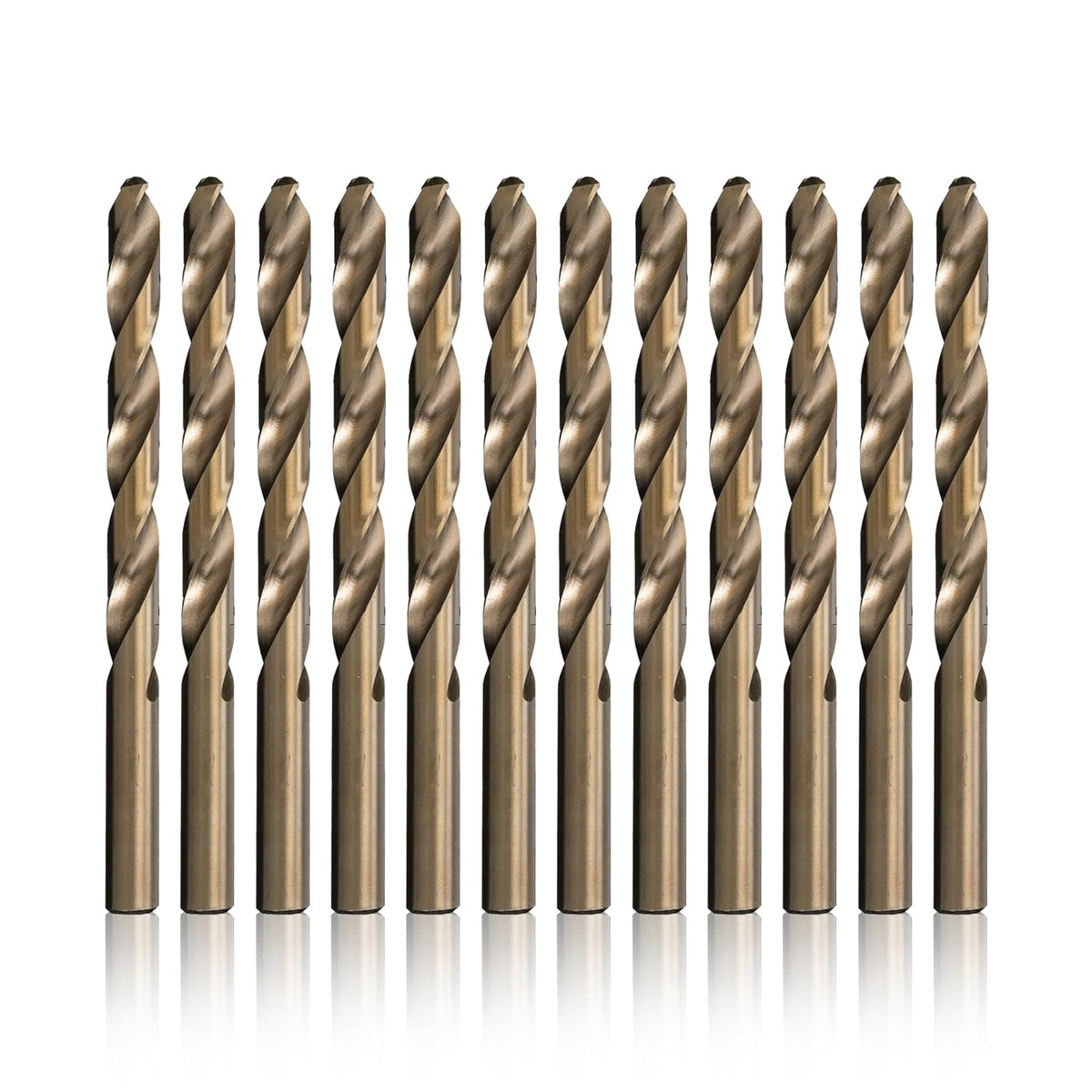 Drill America DWDCO40P12 #40 Cobalt Drill Bit (Pack of 12), DWDCO Series