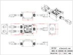 AC120V 15Amp Automatic Transfer Switch, ATS Auto Transfer Switch (NEMA 5-15P/R)