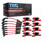 TRQ Performance Ignition Kit Ignition Coil and Spark Plug Kit 9 Piece