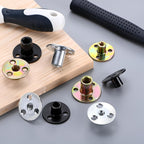 M METERXITY 5-Pack M10x17mm T-Nuts Zinc Plated Carbon Steel Tee Nut Black