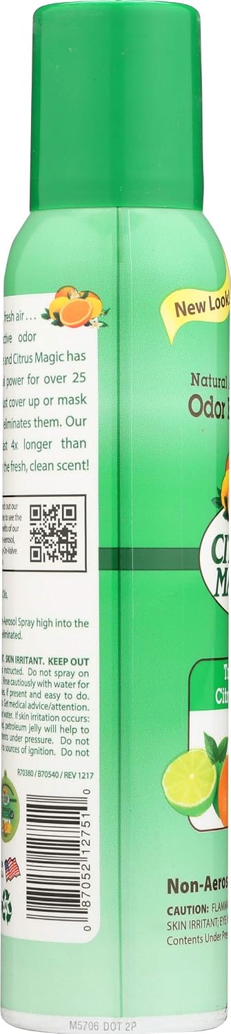 Natural Air Freshener Spray, Fresh Citrus, 3 Ounce