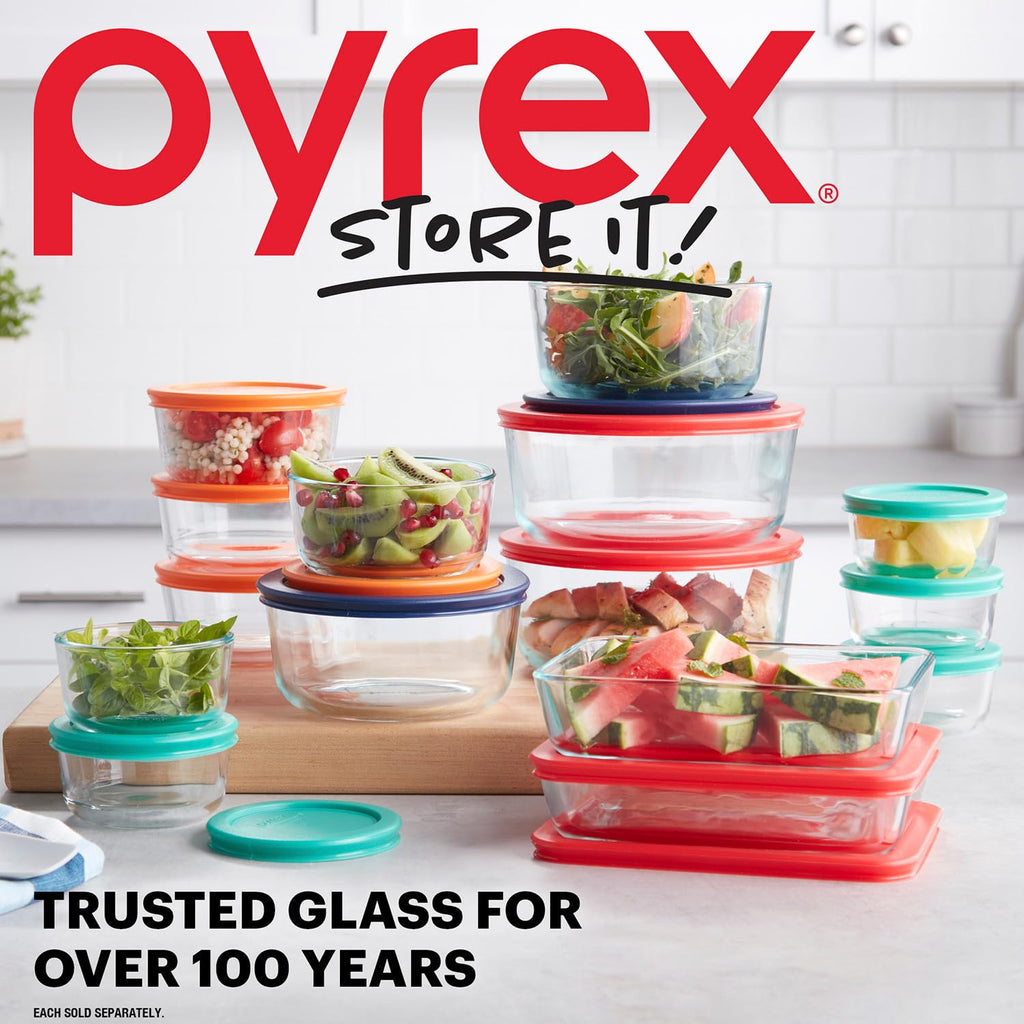 Simply Store (7-Pack) Glass Food Storage Containers Set