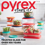 Simply Store (7-Pack) Glass Food Storage Containers Set