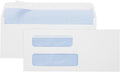 #10 Double Window Envelopes Self Seal #10 Security Envelopes-Designed for Business Statements, Quickbook Invoices