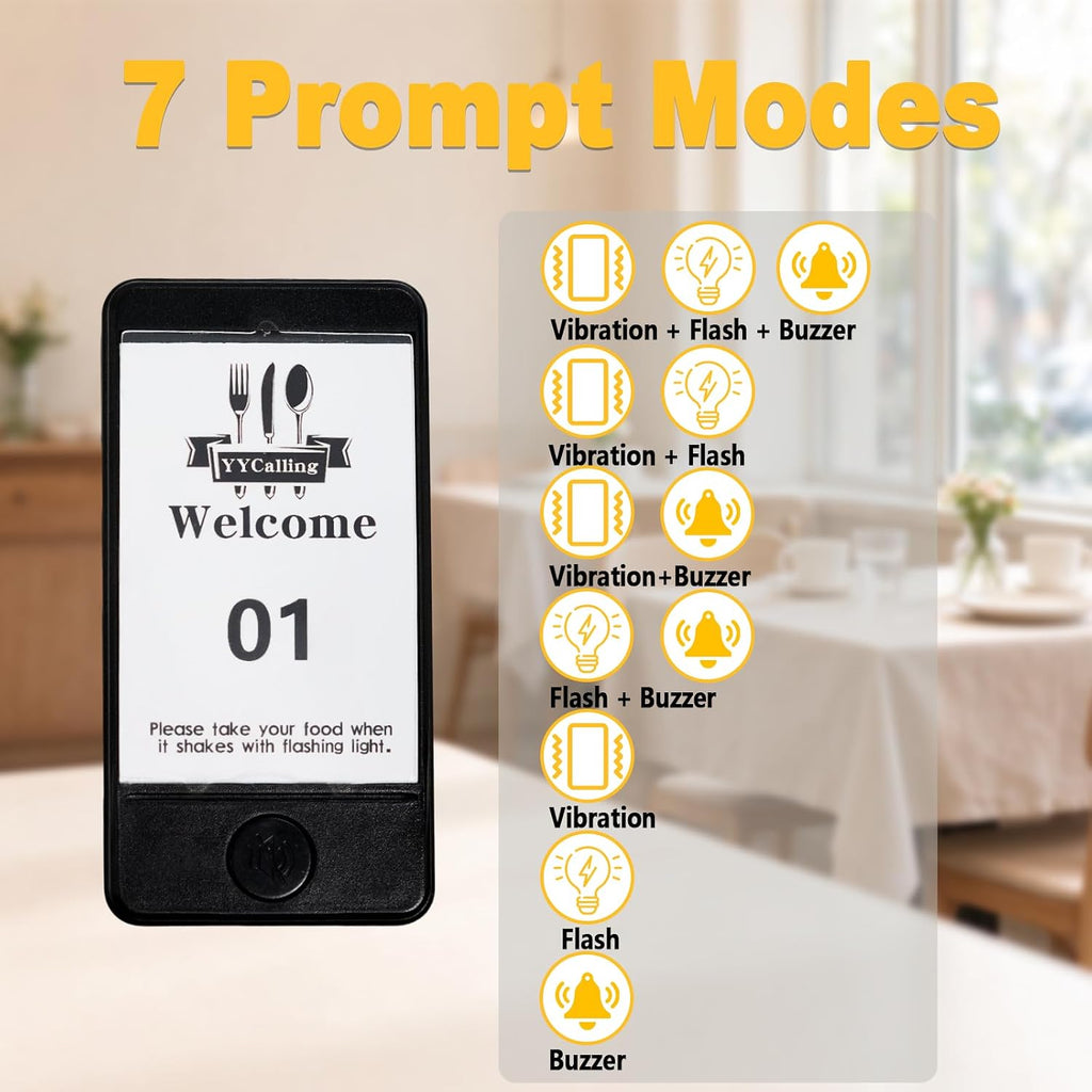 Restaurant Pager,Pagers for Restaurants 24 Guest Pagers