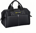 12 Inch Small Tool Bag for Men, Multi Pocket Small Tool Box, Canvas Tool Bags Organizer, Zipper Tool Tote for