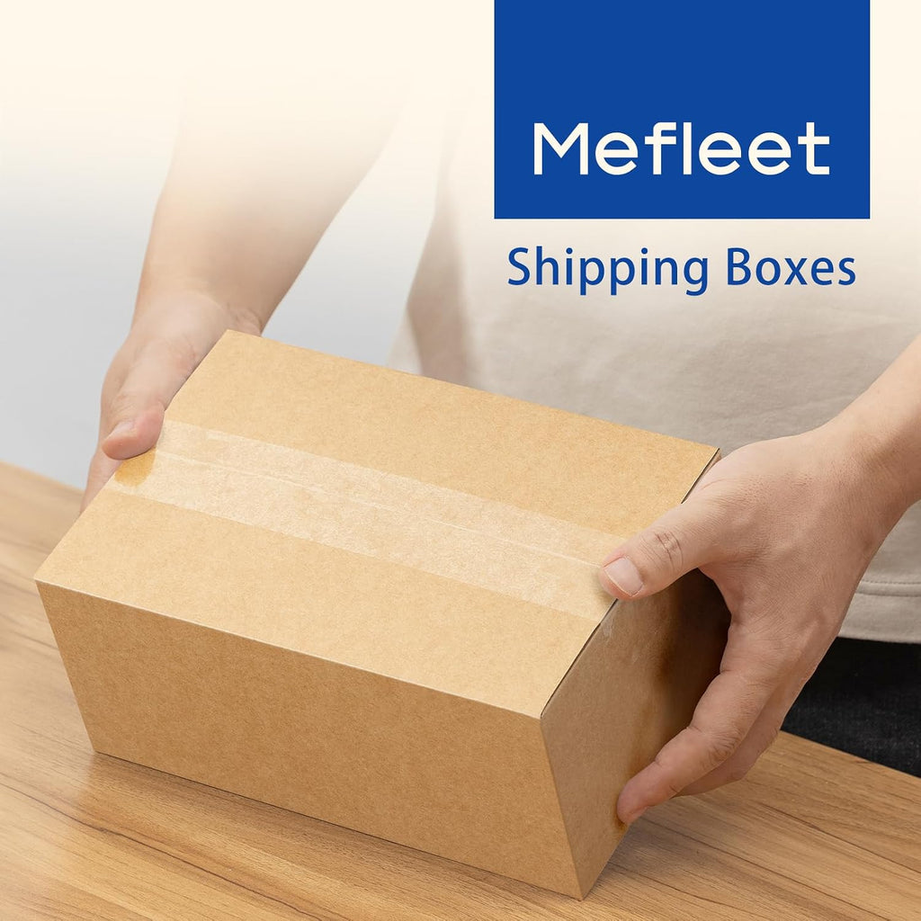 9x6x4" Shipping Boxes 50 Pack Corrugated Cardboard Box Brown