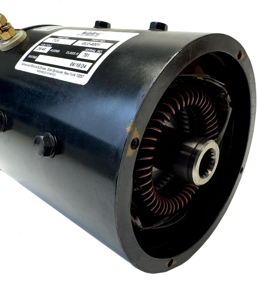 Performance Plus Carts AMD Series Wound Torque Motor for EZGO Golf Cart | 36V-48V Performance Motor | Compatible with 1988-1994 Marathon & 1994.5-2009 TXT Models with Series Electrical System