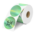 2'' Holographic Thermal Labels - 400pcs Round Thermal Printer Labels