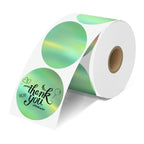 2'' Holographic Thermal Labels - 400pcs Round Thermal Printer Labels