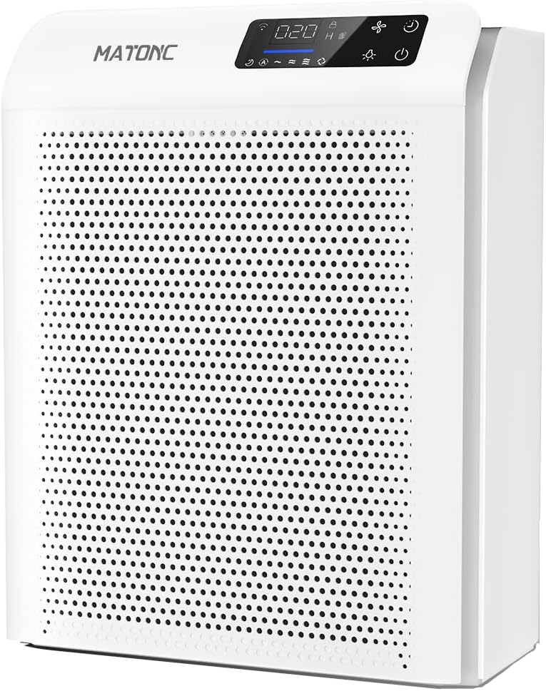 Air Purifier for Large Room Up to 3500 Ft², Smart HEPA Air Purifier with WiFi APP Control,PM 2.5 Display Air Quality