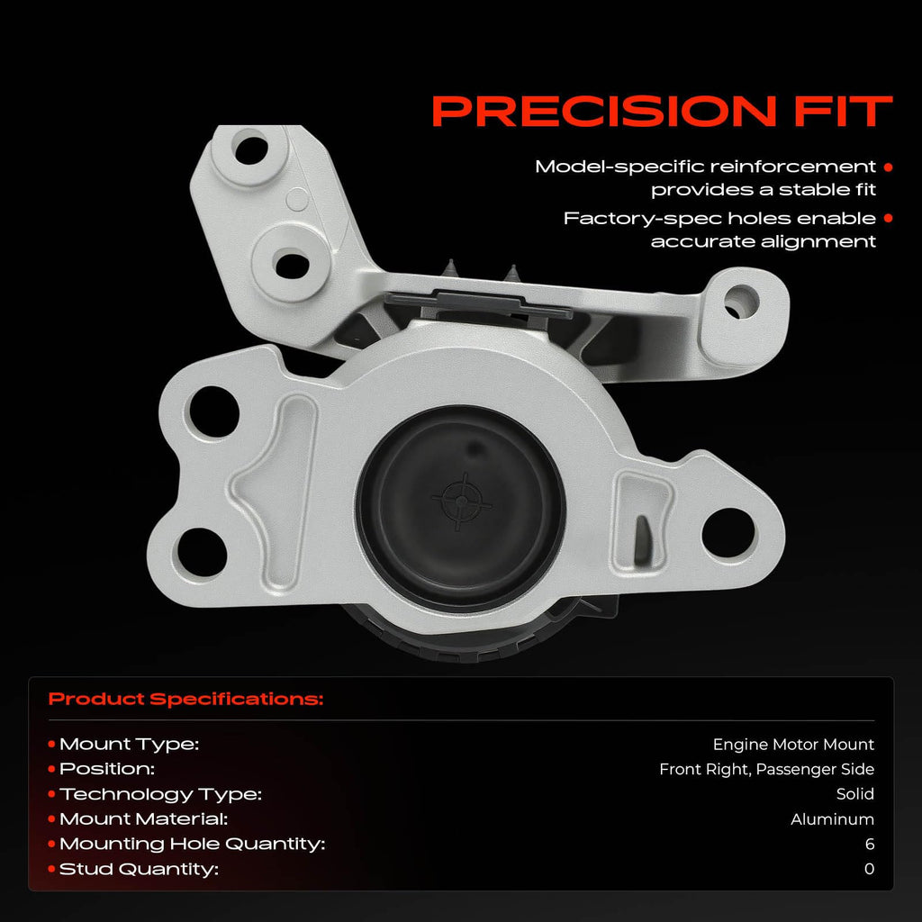 A-Premium Front Right Engine Motor Mount Compatible with Nissan