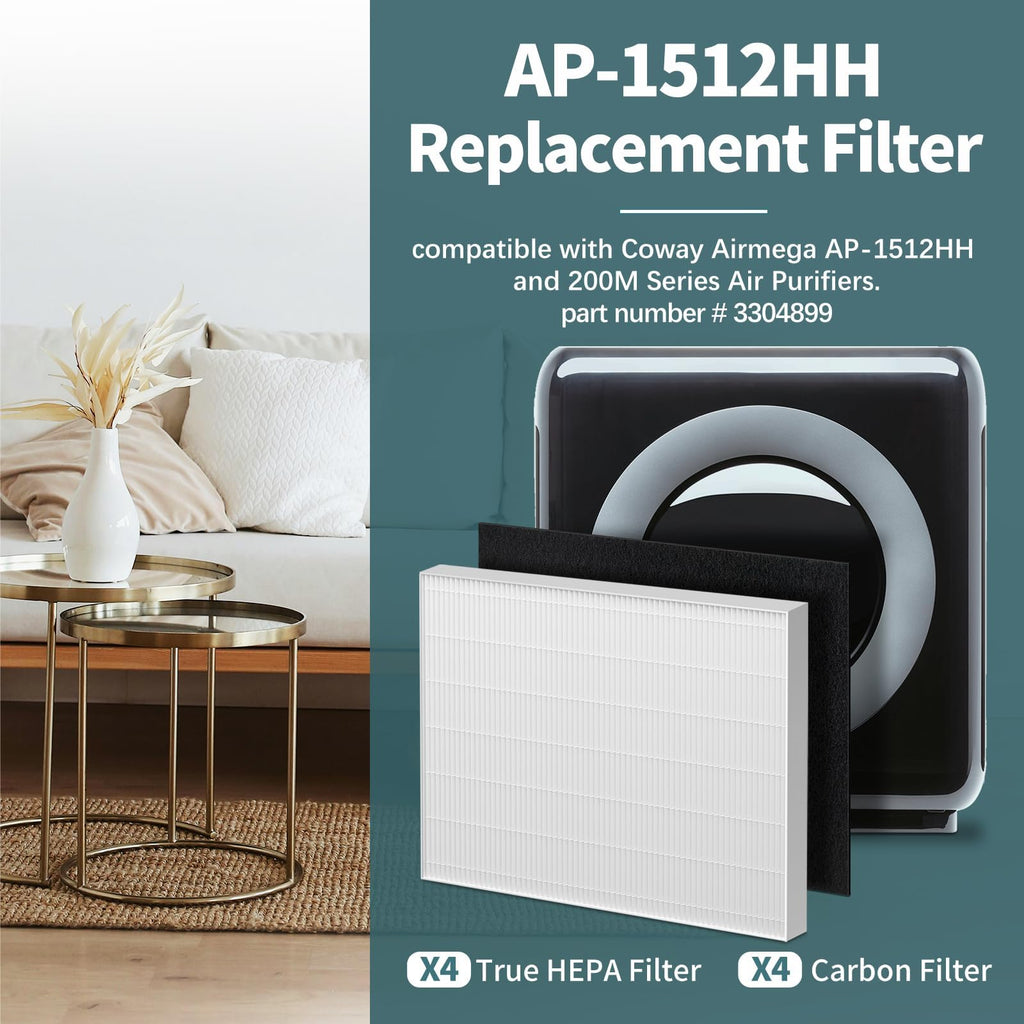 AP-1512HH Filter Compatible with Coway Airmega AP-1512HH