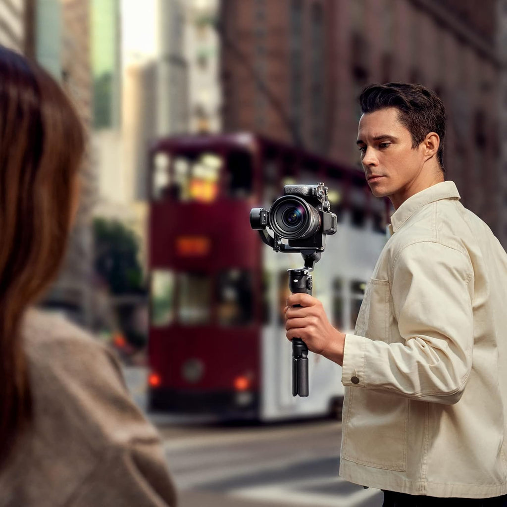 RS 3 Mini, 3-Axis Mirrorless Gimbal Lightweight Stabilizer for Canon/Sony/Panasonic/Nikon/Fujifilm, 2 kg (4.4 lbs)