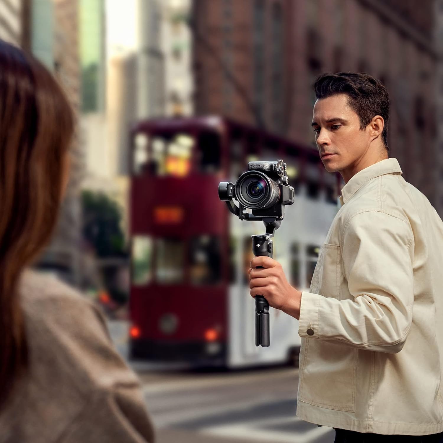 RS 3 Mini, 3-Axis Mirrorless Gimbal Lightweight Stabilizer for Canon/Sony/Panasonic/Nikon/Fujifilm, 2 kg (4.4 lbs)